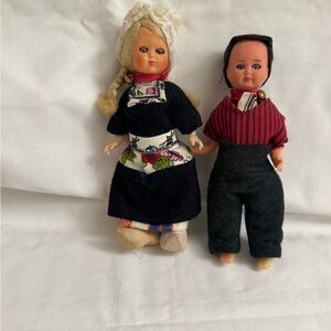 Vintage Celluloid  Dutch Baby Dolls